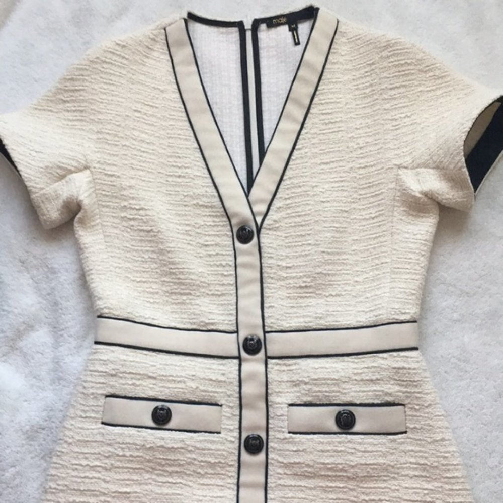 NWT RARE Maje Roppy Dress - Picture 7 of 13